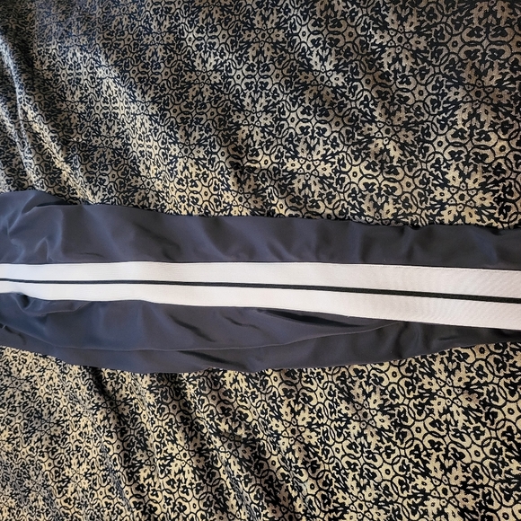 Palm Angels fitted track training jumpsuit in dark grey. - Picture 13 of 16